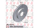 Zimmermann 280.3163.00 - Disco Freno Per Civic Vii