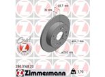 Zimmermann 280.3168.20 - Disco Freno Per Accord V, Accord Iv, Civic Vi