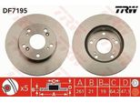 Trw DF7195 - Disco Freno Oe 45251 Szt 040 Per Civic Vii, Civic Viii, CR-Z (Zf), Stream (Rn)
