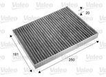 Valeo 715667 - Filtro Aria Abitacolo Oe 272770840R Per Koleos I (Hy)