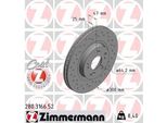 Zimmermann 280.3166.52 - Disco Freno Per Accord Vii