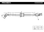 Ridex 412W0082 - Sensore Abs Oe 96626080 Per Captiva, Antara (L07)
