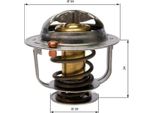 Gates TH31788G1 - Termostato Del Liquido Di Raffreddamento Oe 19301PHM305 Per Jazz Iii, Jazz Ii, Insight (Ze), Civic Viii, Civic Ix