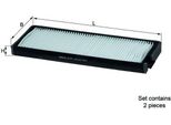 Mahle La 377/S - Oe 93740495 Filtro Aria Abitacolo Per Rezzo (U100)