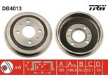 Trw DB4013 - Oe 7777842 Bremstrommel FüR Panda, Uno
