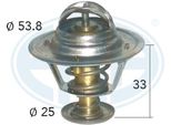 Era 350080A - Termostato Acqua Di Raffreddamento Oe 97 087 130 Per Civic Vii, 323 (Ba), Combo (71), Vectra B (J96)