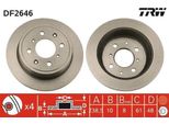 Trw DF2646 - Disco Freno Oe 42510 SH3 G00 Per Civic Vi