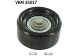 Skf Vkm 35017 - Oe 12605492 Umlenkrolle, Keilrippenriemen FüR Captiva, Antara (L07), Astra J, Insignia A (G09)