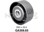 Snr GA359.83 - Oe 5751 91 Spannrolle, Keilrippenriemen FüR Berlingo, C2 (Jm), C2 Enterprise (Jg), C3 I (Fc, Fn), C3 Pluriel (Hb), Jumpy (U6U), Jumpy (B), Xsara, Scudo, 1007 (Km), 206 (2A/C), 206 Van, 306, 307, 307 Cc (3B), 307 Sw (3H), Expert (222), Expert (223), Partner (5, G)