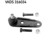 Skf Vkds 316034 - Oe 77 00 430 765 Traggelenk FüR Megane I, Megane Scenic, Scenic I