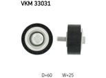 Skf Vkm 33031 Rullo Di Rinvio/Guida, Cinghia Trapezoidale Dentata Oe 1613837880 Compatibile Con Berlingo, Jumpy, Xsara, Scudo, 206, 306, Expert, Partner