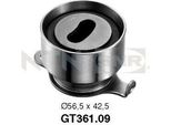 Snr GT361.09 - Puleggia Tenditore Oe 14510 PM7 004, Cinghia Di Distribuzione Per Civic V, Civic Vi