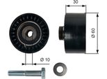 Gates T42065 Rullo Di Rinvio/Guida, Cinghia Dentata Oe 083037 Compatibile Con Ax, Berlingo, C15, C4, C5, Evasion, Jumpy, Saxo, Xantia, Xm, Xsara, Zx, Scudo, Ulysse, Zeta, Micra, 106, 206, 306, 307, 406, 605, 607, 806, Expert, Partner, Corolla