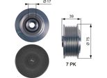 Gates OAP7119 - Puleggia Alternatore Oe 31141RBDE02 Per Accord Vii, Civic Viii, CR-V Ii (Rd), CR-V Iii (Re), FR-V (Be)