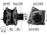 Era 210883A - Alternatore Oe 04868 429AB Per Voyager Iv
