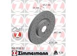 Zimmermann 150.2930.52 - Disco Freno Per Serie 2 (F45), Serie 2 (F46), X1 (F48), X2 (F39), F60
