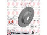 Zimmermann 150.3477.20 - Disco Freno Per Serie 1 (E81), Serie 1 (E87), Serie 3 (E90), Serie 3 (E93), Serie 3 (E92), Serie 3 (E91)