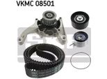 Skf Vkmc 08501 - Oe 05072697AB Set Pompa Acqua + Cinghia Di Distribuzione Per Cherokee (Kj)