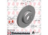 Zimmermann 150.2911.20 - Disco Freno Per Serie 3 (F30), Serie 3 Gt (F34), Serie 3 (F31), Serie 4 (F33), Serie 4 (F32, F82), Serie 4 (F36)