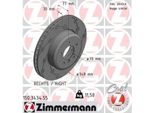 Zimmermann 150.3434.55 - Disco Freno Per Serie 5 (E60), Serie 5 (E61), Serie 6 (E63), Serie 6 (E64)