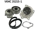 Skf Vkmc 35215-1 - Oe 12 04 641 Pompa Dell'acqua E Guarnizione Di Tenuta Per Astra G, Combo, Combo Tour, Corsa C (X01)
