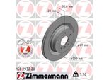Zimmermann 150.2932.20 - Disco Freno Per Serie 1 (F40), Serie 2 (F45), Serie 2 (F44), Serie 2 (F46), X1 (F48), X2 (F39), F54, F60