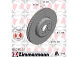 Zimmermann 150.2913.32 - Disco Freno Per Serie 5 (F10), Serie 5 Gt (F07), Serie 5 (F11), Serie 6 (F12), Serie 6 (F13), Serie 6 (F06), Serie 7 (F01)