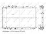 Nrf 56049 - Radiatore Oe 19010RNBC51, Raffreddamento Motore Per Civic Viii