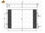 Nrf 35384 - Condensatore Aria Condizionata Oe 5017405 Per Pt Cruiser (Pt)