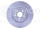 Hella 8DD 355 126-321 - Disco Freno Oe 1664210712 Per Classe Gl (X166), Gle (W166), Gle (C292), Gls (X166), Classe M (W166)
