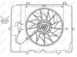 Nrf 47067 - Ventola Radiatore Oe 15001993 Per Classe E (S210), Classe E (VF210), Classe E (W210), Classe C (S202), Classe C (W202)