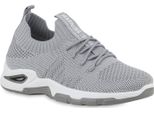 Van Hill Scarpe Da Corsa Da Donna Scarpe Sportive Suola Profilata In Maglia 841672, Colore: Grigio, Taglia: 37