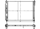 Nrf 550013 - Oe 20777047 KüHler, MotorküHlung FüR Captiva, Antara (L07)