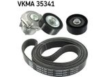 Skf Vkma 35341 - Oe 55565570 Keilrippenriemensensatz FüR Cruze (J300), Cruze (J308), Trax, Astra J, Corsa D (S07), Meriva B (S10)