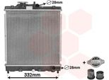Van Wezel 25002031 - Oe 19010 P08 003 Radiatore, Raffreddamento Motore Per Civic Vi, HR-V (Gh), Civic V