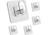 Inf Ganci Adesivi Resistenti Per Cucina E Bagno Confezione Da 5