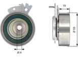 Gates T43038 - Spannolinamento Oe 09202478, Zahnriemen Per Aveo (T200), Aveo (T250, T255), Vectra B (J96), Astra G, Combo, Combo (71), Meriva (X03), Combo Tour