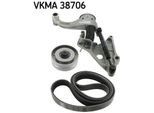 Skf Vkma 38706 - Oe 11 28 7 520 199 Kit Di Ricambio Per R50, R53, R52