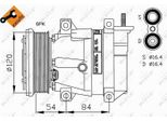 Nrf 32220 - Compressore Aria Condizionata Oe 95234605 Per Aveo (T200), Aveo (T250, T255), Lacetti (J200)