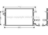 Prasco DW5056D - Oe 96484931 Condensatore Aria Condizionata Con Essiccatore Per Lacetti (J200)