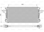 Valeo 818567 - Intercooler Oe 1302133 Per Zafira Tourer C, Cascada (W13), Astra J