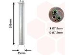 Van Wezel 2500D219 - Essiccatore Aria Condizionata Oe 80351 Sda A01 Per Accord Vii, Jazz Iii