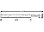 Prasco OLD645 - Essiccatore Aria Condizionata Oe 13277638 Per Cruze (J300), Cruze (J305), Cruze (J308), Orlando (J309), Astra J, Zafira Tourer C, Cascada (W13), Insignia A (G09), Meriva (X03), Zafira B