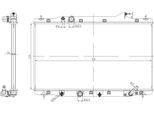 Nrf 550040 - Oe 19010RFWG01 Radiatore, Raffreddamento Motore Per CR-V Iii (Re)