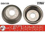 Trw DB4109 - Tamburo Freno Oe 42610 SB2 000 Per Civic V, Crx Iii (Eg, Eh)