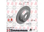 Zimmermann 320.3807.20 - Disco Freno Per Grand Santa Fe, Santa Fe Iii (Dm), Sorento Ii (Xm)