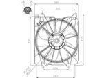 Nrf 47935 - Ventola Radiatore Oe 190155PAA01 Per CR-V Iv (Rm), CR-V V (Rt, Rw)