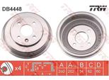 Trw DB4448 - Tamburo Per Freni Oe 96853514 Per Aveo (T300)