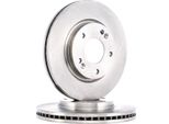 Ridex 82B0101 - Oe 5171226000 Disco Freno, Asse Anteriore Per Galloper I, Santa Fe I (Sm)