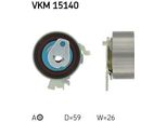 Skf Vkm 15140 - Oe 55353810 Spannrolle, Zahnriemen FüR Zafira A, Astra G, Astra H, Speedster (E01), Zafira B